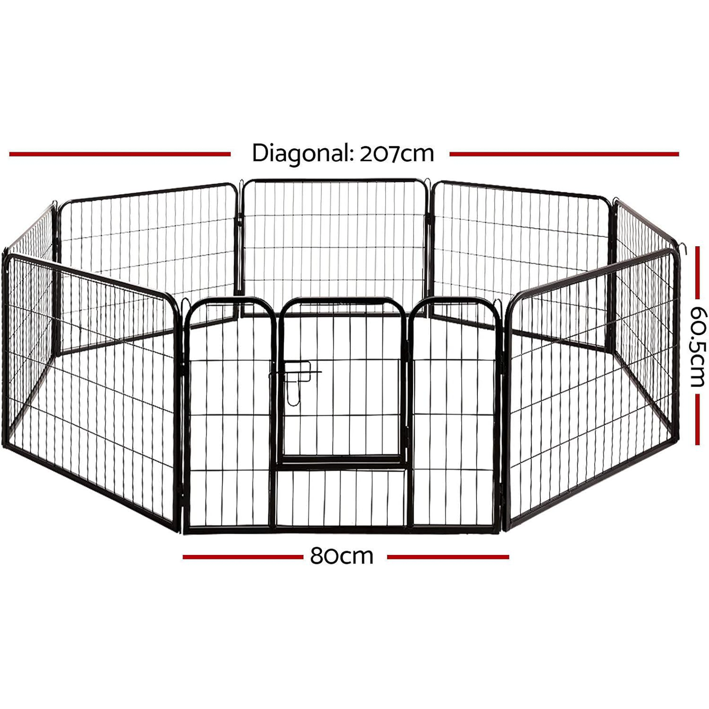 Large Pet Playpen with 8 Panels