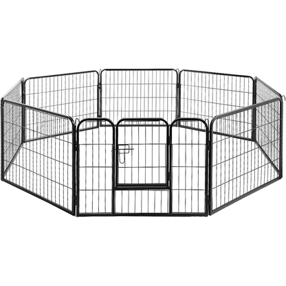 Large Pet Playpen with 8 Panels